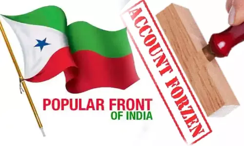 பாப்புலர் பிரண்ட் ஆப் இந்தியா கணக்குகள் முடக்கம்