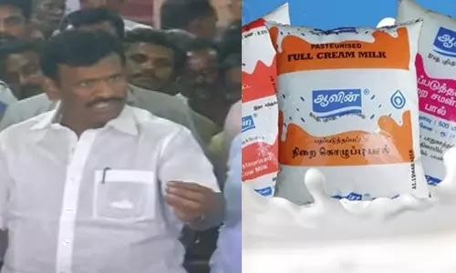 ஆவின் நிறுவனம் ஹெல்த் மிக்ஸ் ஏதும் தயாரிக்கவில்லை - பால்வளத்துறை அமைச்சர் நாசர் விளக்கம்