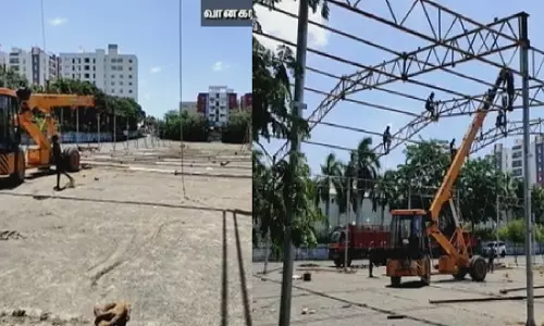 அதிமுக பொதுக்குழு கூட்டத்தை திறந்த வெளியில் நடத்த ஏற்பாடு