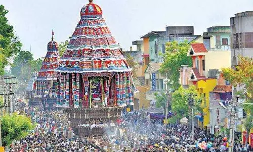 சிதம்பரம் நடராஜர் கோயிலில் இன்று ஆனித் தேரோட்டம்..