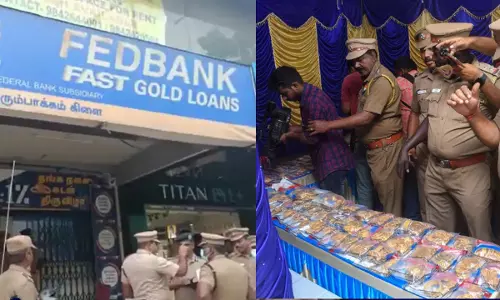 சென்னை: அரும்பாக்கம் வங்கி கொள்ளை - மேலும் 3 பேரை தேடி கோவை விரைந்தது தனிப்படை