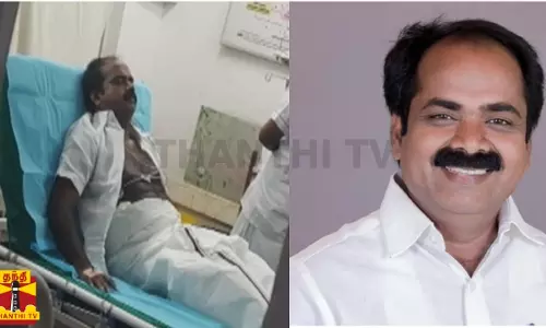 #BREAKING | அமைச்சர் மெய்யநாதனுக்கு திடீர் உடல்நலக்குறைவு -மருத்துவமனையில் அனுமதி