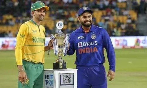 இந்தியா - தென்னாப்பிரிக்கா இன்று மோதல் - 3வது டி20 கிரிக்கெட் போட்டி