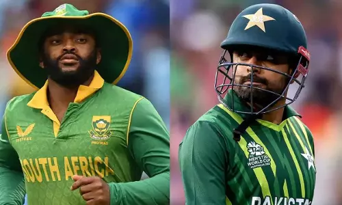 டி20 உலகக்கோப்பை சூப்பர் 12 சுற்று; இன்று பாகிஸ்தான் - தென்னாப்பிரிக்கா அணிகள் இடையே மோதல்