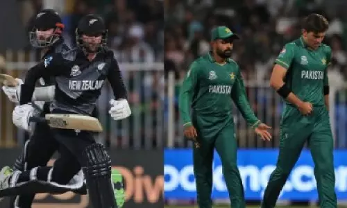 டி20 உலகக்கோப்பை - முதல் அரையிறுதி போட்டியில் இன்று களமிறங்கும் நியூசிலாந்து, பாகிஸ்தான் அணிகள்