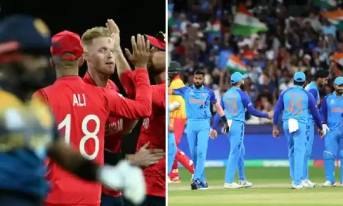 டி20 உலகக்கோப்பை இறுதிப்போட்டிக்கு முன்னேறுமா இந்திய அணி? -  இங்கிலாந்து அணியுடன் இன்று பிற்பகல் பலப்பரீட்சை