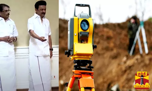 நில அளவை மற்றும் நிலவரி திட்ட துறையின் புதிய மென்பொருள்... தொடங்கி வைத்தார் முதலமைச்சர் ஸ்டாலின்