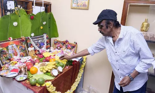 கவுண்டமணி நடிக்கும் பழனிச்சாமி வாத்தியார் படத்தின் பூஜை