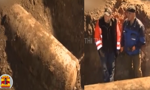 ஜெர்மன் நகரில் 500 கிலோ எடை கொண்ட குண்டு... 2ஆம் உலகப் போரில் வீசப்பட்ட வெடிக்கப்படாத குண்டு