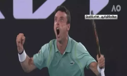 ஆஸி. ஓபன் டென்னிஸ் தொடர் - 3ம் சுற்றில் வெற்றிவாகை சூடிய டி-மினார்