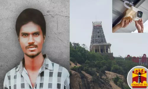 கோகுல்ராஜ் கொலை வழக்கு - திருச்செங்கோடு  கோயிலில் சென்னை உயர்நீதிமன்ற நீதிபதிகள் நேரில் ஆய்வு