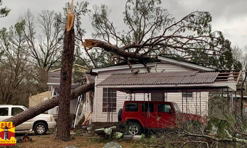 அமெரிக்காவை அச்சுறுத்தும் சூறாவளி...மரங்கள் முறிவு...வீடுகள் சேதம்...