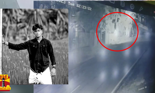 அதிவேகத்தில் சென்ற பைக் - சாலையோர தடுப்பில் மோதி தூக்கி வீசிய பயங்கரம் - சிசிடிவி காட்சி