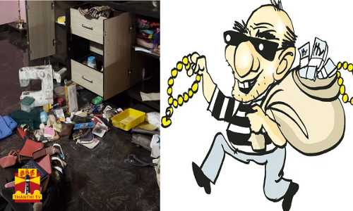 மர்மகும்பலின் மிரட்டல் செயல்.. வீட்டிற்குள் புகுந்து குடும்பத்தினரை கட்டி வைத்து கொள்ளை.. பீதியில் நெல்லை மக்கள்