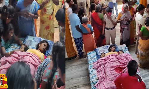 மனதை உலுக்கிய கோர சம்பவம்... இரண்டு பெண் குழந்தைகளுடன் இறந்து கிடந்த தாய் - பெரம்பலூரில் அதிர்ச்சி