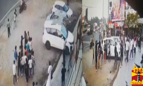 பாலக்காடு அருகே பள்ளி மாணவர்கள் ஒருவரை ஒருவர் கடுமையாக தாக்கி கொண்டதால் பரபரப்பு