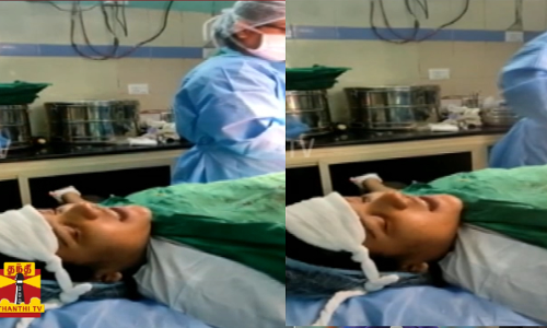 சிசேரியனின் போது புன்சிரிப்புடன் குழந்தைக்காக பாடல் பாடிய தாய்.. நெகிழவைக்கும் வீடியோ சிசேரியனின் போது புன்சிரிப்புடன் குழந்தைக்காக பாடல் பாடிய தாய்.. நெகிழவைக்கும் வீடியோ