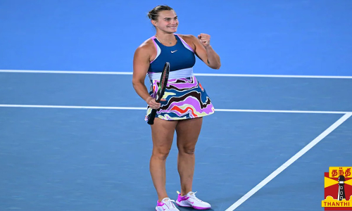 ஆஸி. ஓபன் கிராண்ட்ஸ்லாம் டென்னிஸ் தொடர்....மகுடம் சூடினார் அரைனா சபலென்கா