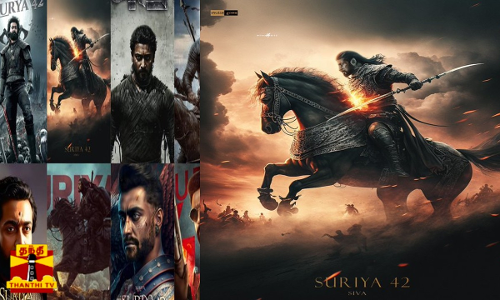 சூர்யா 42 சண்டை காட்சிகளுக்கு மெனக்கெடும் சூர்யா....