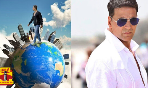 இந்திய வரைப்படத்தின் மீது நடப்பது போன்ற வீடியோ... புதிய சர்ச்சையில் சிக்கிய பாலிவுட் நடிகர் அக்சய் குமார்