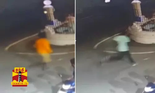 புதுச்சேரியில், இளைஞரை ஓட ஒட விரட்டி வெட்டிக் கொலை - வெளியான அதிர்ச்சி சிசிடிவி காட்சி