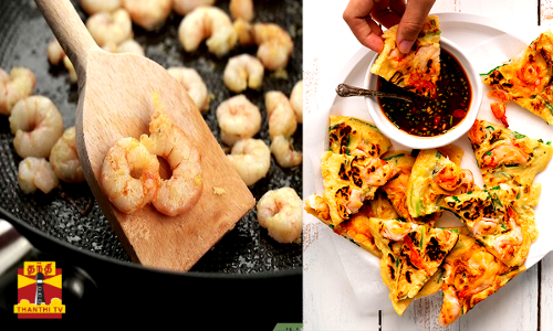 மணமணக்க.. கார சார சமையல்...  சன்டே ஸ்பெஷல் இறால் கேக்...   ருசிக்க வைக்கும் கொரிய நாட்டு ரெசிபி..