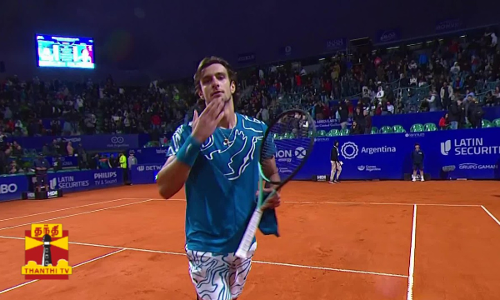 அர்ஜென்டினா ஓபன் டென்னிஸ் தொடர்...இளம் வீரர் முசெட்டி அதிர்ச்சி தோல்வி