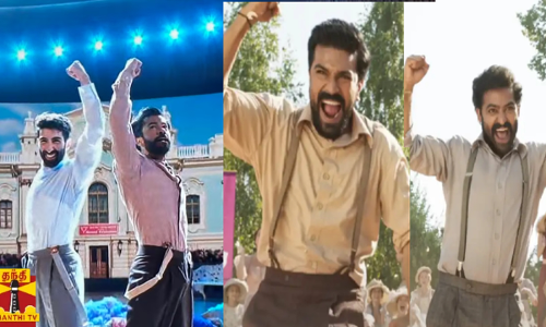 நாட்டு நாட்டுவால் அதிர்ந்த ஆஸ்கார் மேடை ... உற்சாக நடனமாடிய அமெரிக்க நடனக் கலைஞர்