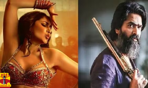 சாயிஷாவின் அட்டகாசமான நடனத்தில் பத்து தல படத்தின் ராவடி ராவடி பாடல் வெளியீடு