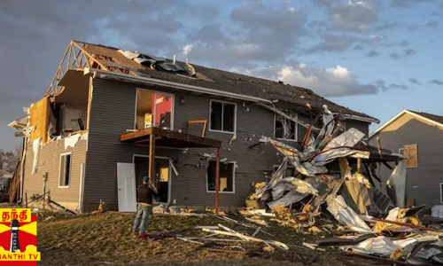 புயல் அடிச்சு ஓஞ்சா இப்டி தான் இருக்குமோ?... அமெரிக்காவை புரட்டி போட்ட சூறாவளி