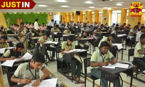 தமிழகம் மற்றும் புதுச்சேரியில் 10ம் வகுப்பு பொதுத்தேர்வு இன்று தொடங்குகிறது