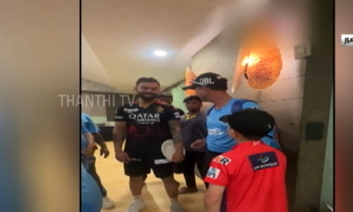 கோலியிடம் தனது மகனை அறிமுகப்படுத்திய ரிக்கி பாண்டிங்