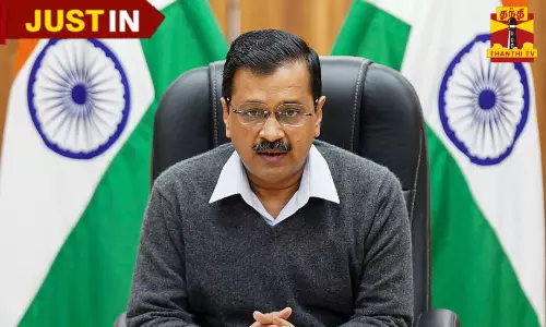 சிபிஐ விசாரணைக்கு கெஜ்ரிவால் ஆஜர்