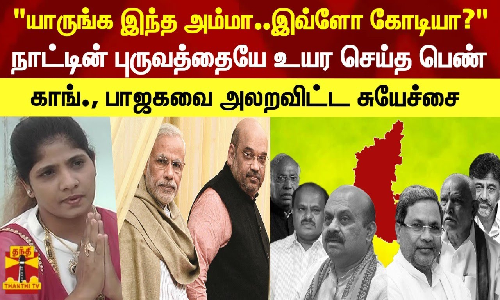 யாருங்க இந்த அம்மா.....நாட்டின் புருவத்தையே உயர செய்த பெண் - காங்., பாஜகவை அலறவிட்ட சுயேச்சை