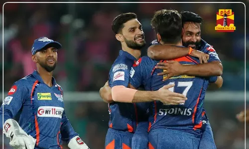 ஐபிஎல் 2023 - ராஜஸ்தான் அணிக்கு எதிரான ஆட்டத்தில் லக்னோ அணி 10 ரன்கள் வித்தியாசத்தில் வெற்றி