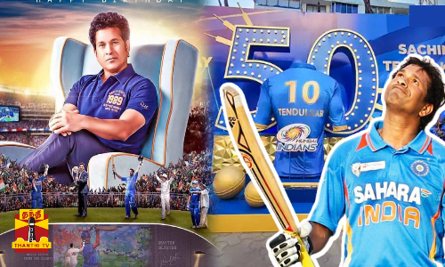 வயதிலும் அரைசதம் அடித்த சச்சின்...   வாழ்த்து மழையில் நனையவைத்த ரசிகர்கள்