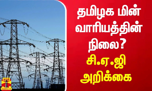 தமிழக மின் வாரியத்தின் நிலை? - சி.ஏ.ஜி அறிக்கை | Electricity