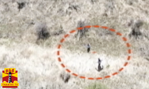 கரடு முரடான பாதையில் காணாமல் போன 3வயது குழந்தை கண்டுபிடிக்கப்படும் கழுகுப் பார்வை காட்சி