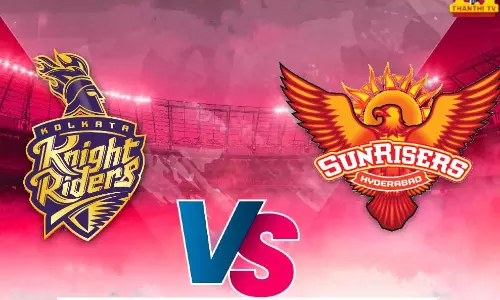 கொல்கத்தா - ஹைதராபாத் அணிகள் பலப்பரீட்சை கொல்கத்தா - ஹைதராபாத் அணிகள் பலப்பரீட்சை