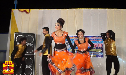 திருப்பத்தூரில் கோவில் திருவிழாவில் ஆபாச நடனம்..நீதிமன்ற உத்தரவை மீறியதாக குற்றச்சாட்டு..