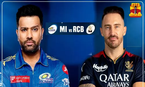 மும்பை இந்தியன்ஸ் Vs ராயல் சேலஞ்சர்ஸ் பெங்களூரு அணிகள் மோதல்