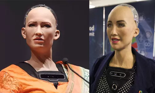 ரோபோக்கள் மனிதரை தாக்குமா..? - மனித ரோபோ சோபியா சொன்ன அதிரடி தகவல்