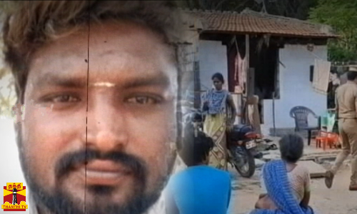 கள்ளக்காதலை கண்டித்த கணவன்...தலையில் கல்லை போட்டு கொன்ற மனைவி...