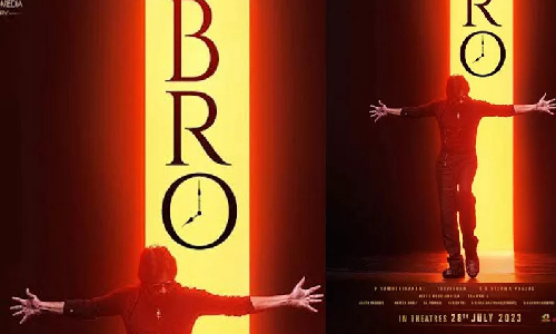 சமுத்திரக்கனி இயக்கத்தில் பவன் கல்யாணின் ப்ரோ... மோஷன் போஸ்டர் வெளியீடு