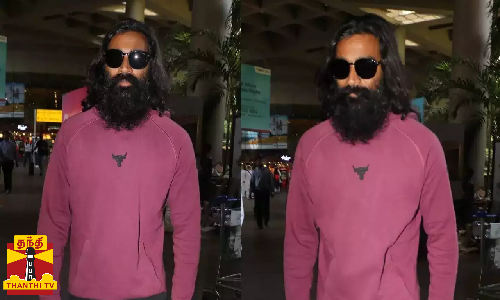 ஸ்டைலா கெத்தா ஒரு வாக்..கேப்டன் மில்லர் கெட்டப்பில் மும்பையில் வலம் வரும் நடிகர் தனுஷ்