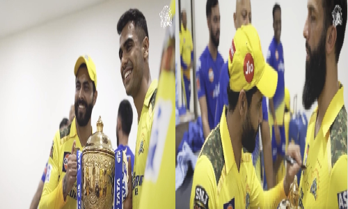 ஐபிஎல் - 5வது முறை மகுடம் சூடிய சென்னை... வெற்றிக் கொண்டாட்டத்தின் புதிய வீடியோ