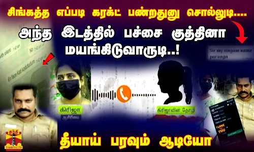 சிங்கத்த எப்படி கரக்ட் பண்றதுனு சொல்லுடி.... தோழியிடம் ஐடியா கேட்ட ஆசிரியை - தீயாய் பரவும் ஆடியோ