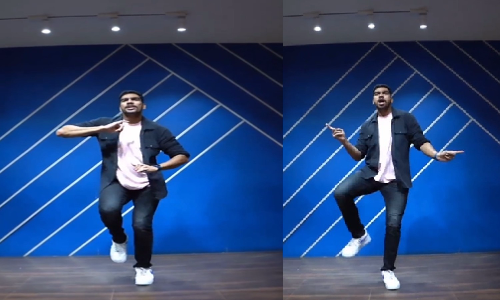 விஜயின் லியோ பாடலுக்கு வெங்கடேஷ் ஐயர் உற்சாக நடனம்