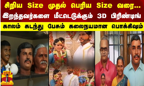 சிறிய Size முதல் பெரிய Size வரை... இறந்தவர்களை மீட்டெடுக்கும் 3D பிரிண்டிங் - காலம் கடந்து பேசும் கலைநயமான பொக்கிஷம்