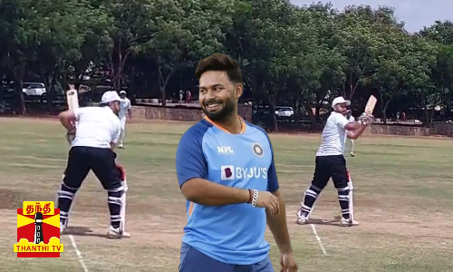 நாயகன் மீண்டும் வர.. - ஸ்டைலில் சிக்சர் அடித்த ரிஷப் பண்ட்